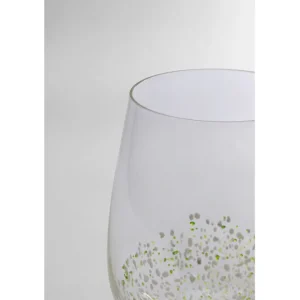 Hot KARE Design Wine Glas Confetti Green 24 cm