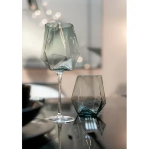 Best KARE Design Wine Glass Diamond Smoke
