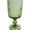 New KARE Design Wine Glass Fogli Green