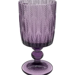 Best KARE Design Wine Glass Fogli Purple
