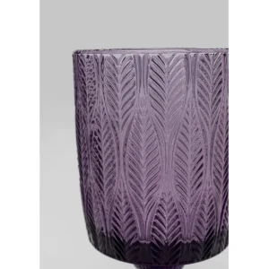 Best KARE Design Wine Glass Fogli Purple