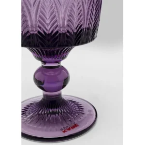 Best KARE Design Wine Glass Fogli Purple