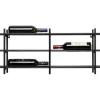 Sale KARE Design Wine Shelf Cape Town Black 80x34cm