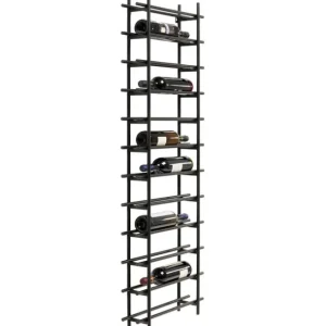 Clearance KARE Design Wine Shelf Cape Town Black 45x136cm