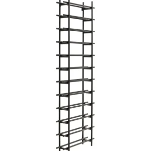 Clearance KARE Design Wine Shelf Cape Town Black 45x136cm