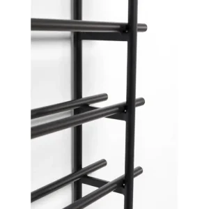Clearance KARE Design Wine Shelf Cape Town Black 45x136cm