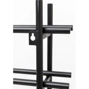 Clearance KARE Design Wine Shelf Cape Town Black 45x136cm