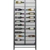 Best KARE Design Wine Shelf Porto Black 75x180cm
