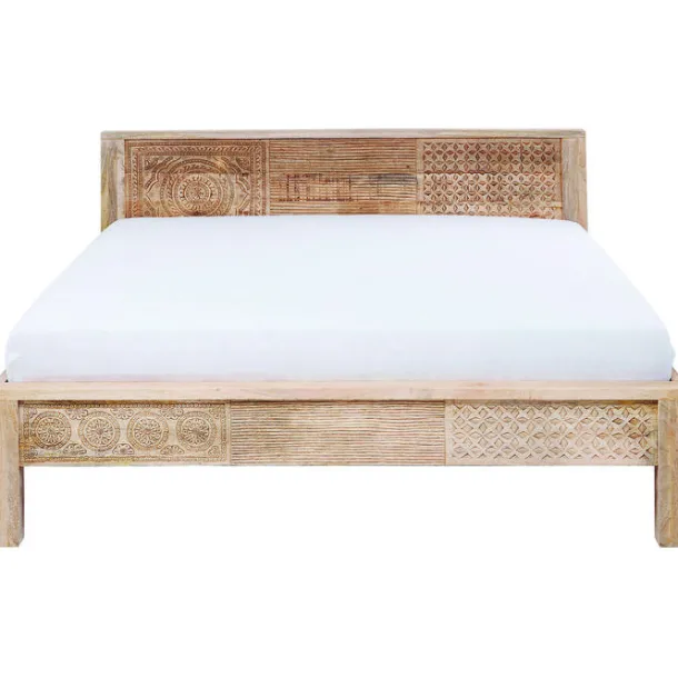 wooden_bed_puro_high_x_0.webp Outlet KARE Design Wooden Bed Puro High 160x200