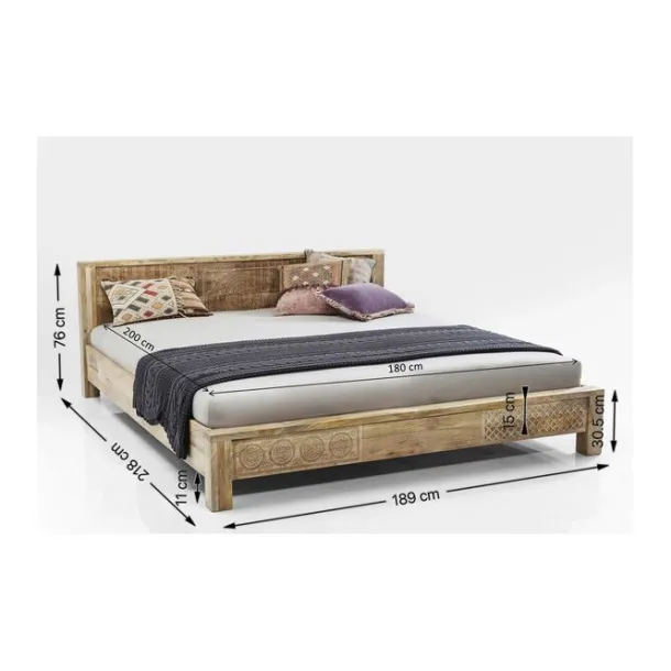 wooden_bed_puro_xcm_5-1.webp Hot KARE Design Wooden Bed Puro 180x200cm